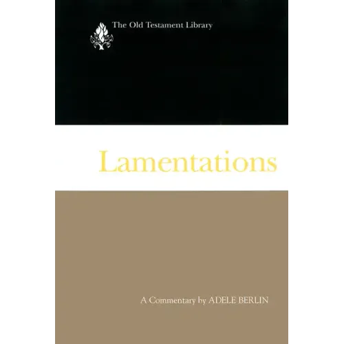 Lamentations: A Commentary - Paperback