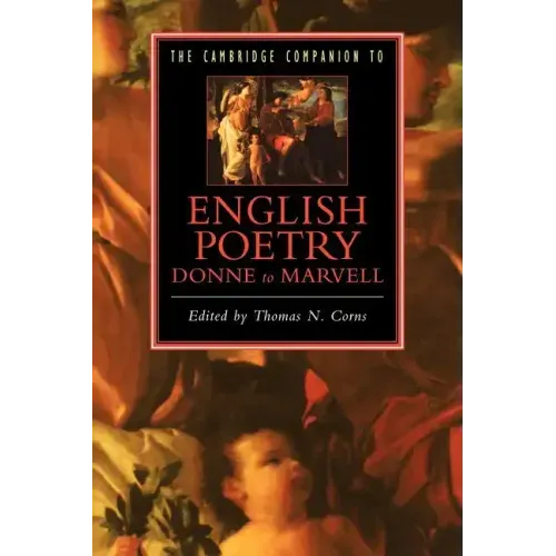 The Cambridge Companion to English Poetry, Donne to Marvell - Paperback