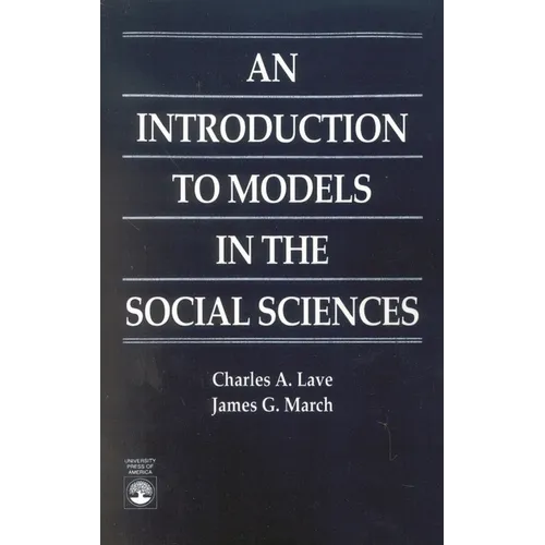 An Introduction to Models in the Social Sciences - Paperback