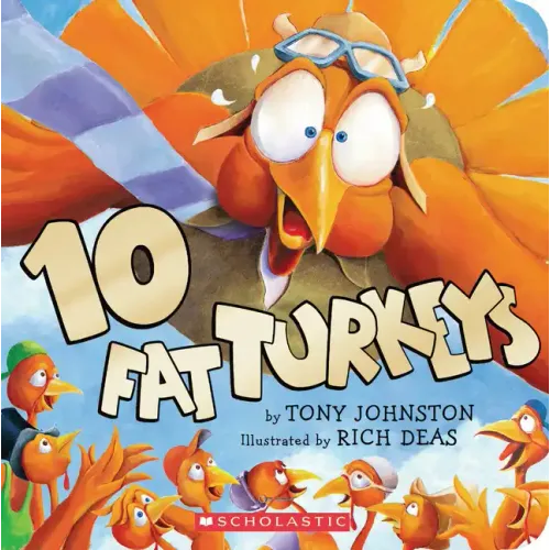 10 Fat Turkeys - Board Book