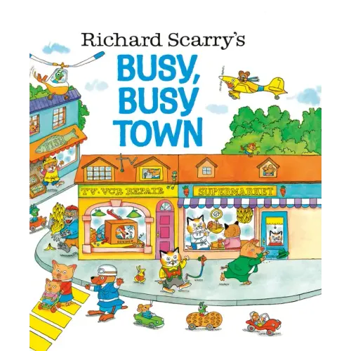 Richard Scarry's Busy, Busy Town - Hardcover
