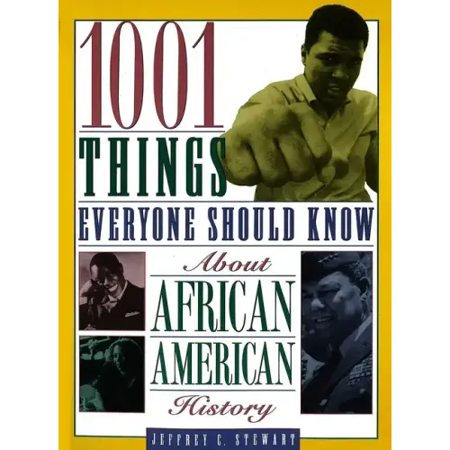 1001 Things Everyone Should Know about African American History - Paperback