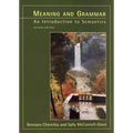 Meaning and Grammar, second edition