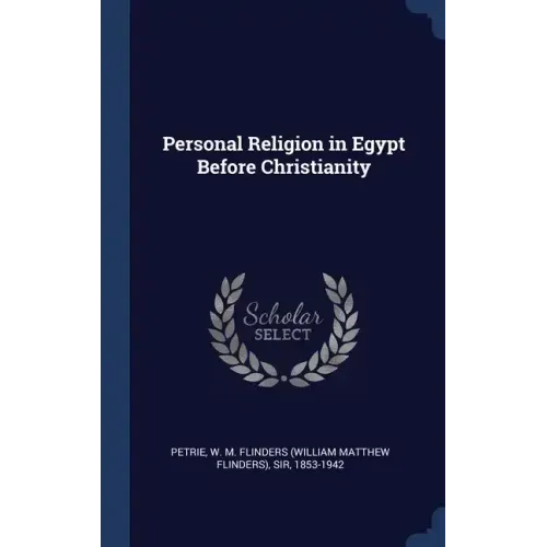 Personal Religion in Egypt Before Christianity - Hardcover