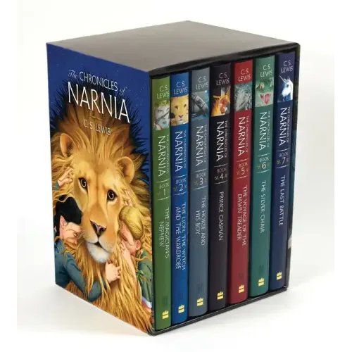 The Chronicles of Narnia Hardcover 7-Book Box Set: The Magician's Nephew, the Lion, the Witch and the Wardrobe, the Horse and His Boy, Prince Caspian, - Boxed Set