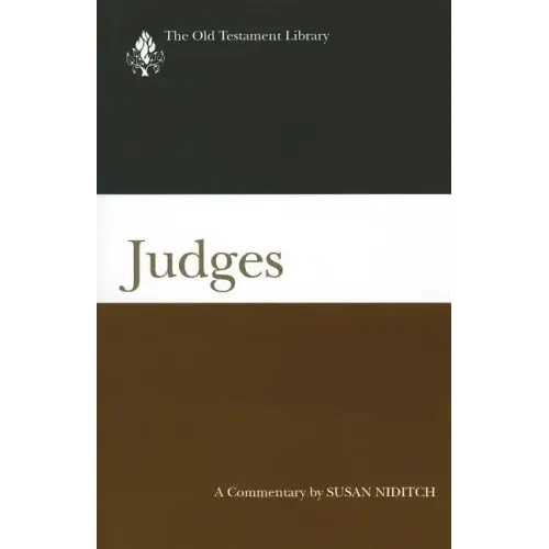 Judges (2008): A Commentary - Paperback