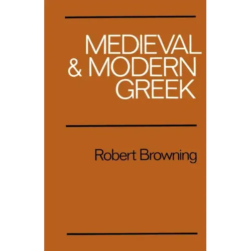 Medieval and Modern Greek - Paperback