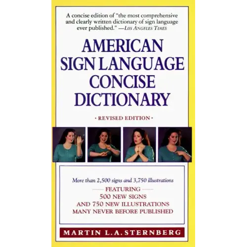 American Sign Language Concise Dictionary: Revised Edition - Paperback