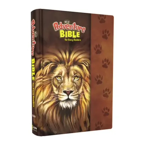 Nirv, Adventure Bible for Early Readers, Hardcover, Full Color, Magnetic Closure, Lion - Hardcover