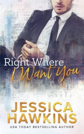 Right Where I Want You: A Novel by Jessica Hawkins -Paperback