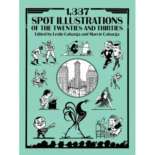 1,337 Spot Illustrations of the Twenties and Thirties - Paperback