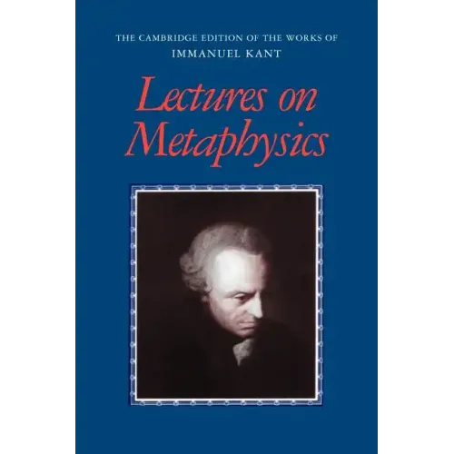 Lectures on Metaphysics - Paperback