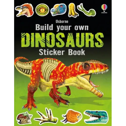 Build Your Own Dinosaurs Sticker Book - Paperback