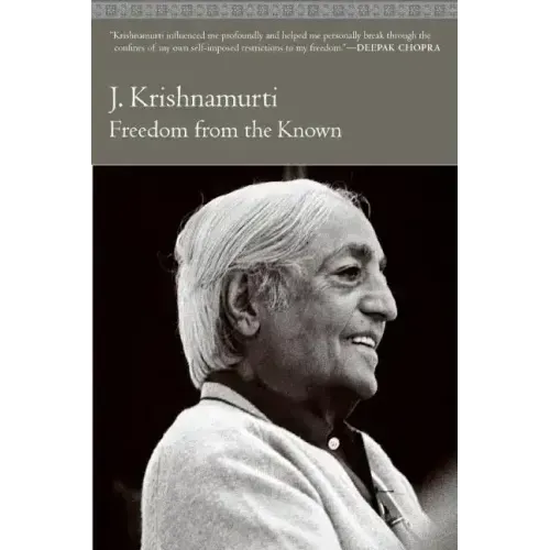 Freedom from the Known - Paperback