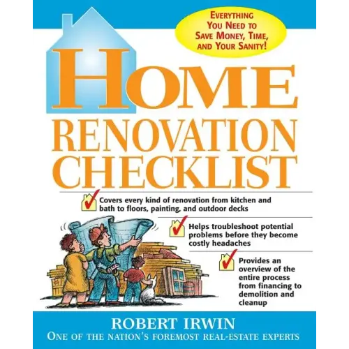 Home Renovation Checklist - Paperback