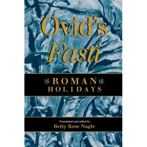 Ovid's Fasti: Roman Holidays - Paperback