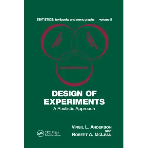 Design of Experiments: A Realistic Approach - Paperback