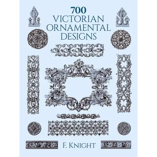 700 Victorian Ornamental Designs - Paperback