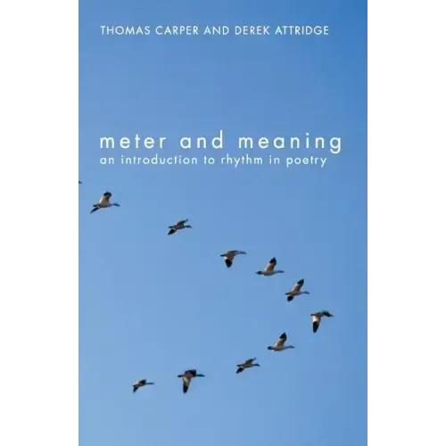 Meter and Meaning: An Introduction to Rhythm in Poetry - Paperback