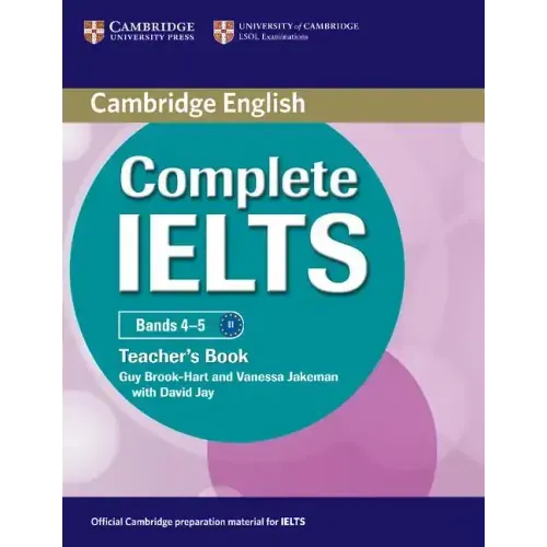 Complete Ielts Bands 4 5 Teacher's Book - Paperback