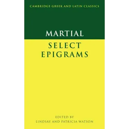 Martial: Select Epigrams - Paperback