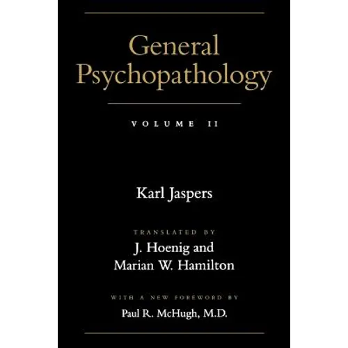 General Psychopathology - Paperback