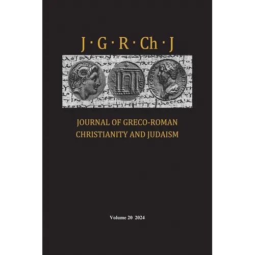 Journal of Greco-Roman Christianity and Judaism, Volume 20 - Hardcover