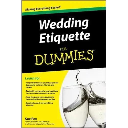 Wedding Etiquette for Dummies - Paperback