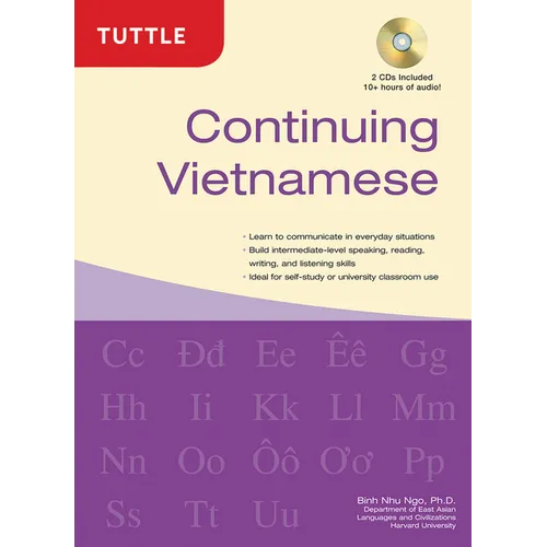 Continuing Vietnamese: Let's Speak Vietnamese (Audio Recordings Included) [With CDROM] - Paperback