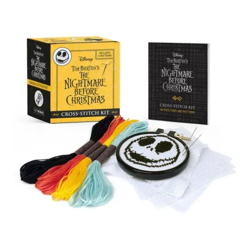 Disney Tim Burton's the Nightmare Before Christmas Cross-Stitch Kit - Paperback