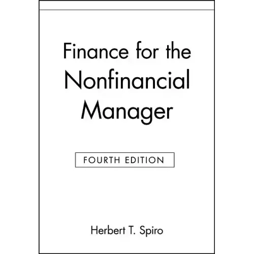 Finance for the Nonfinancial Manager - Paperback