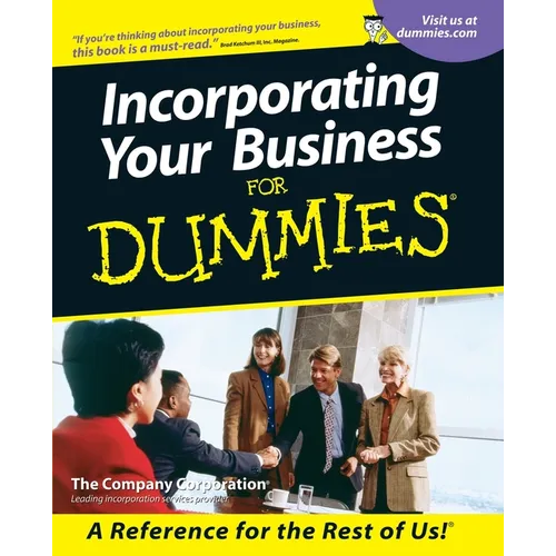 Incorporating Your Business for Dummies - Paperback