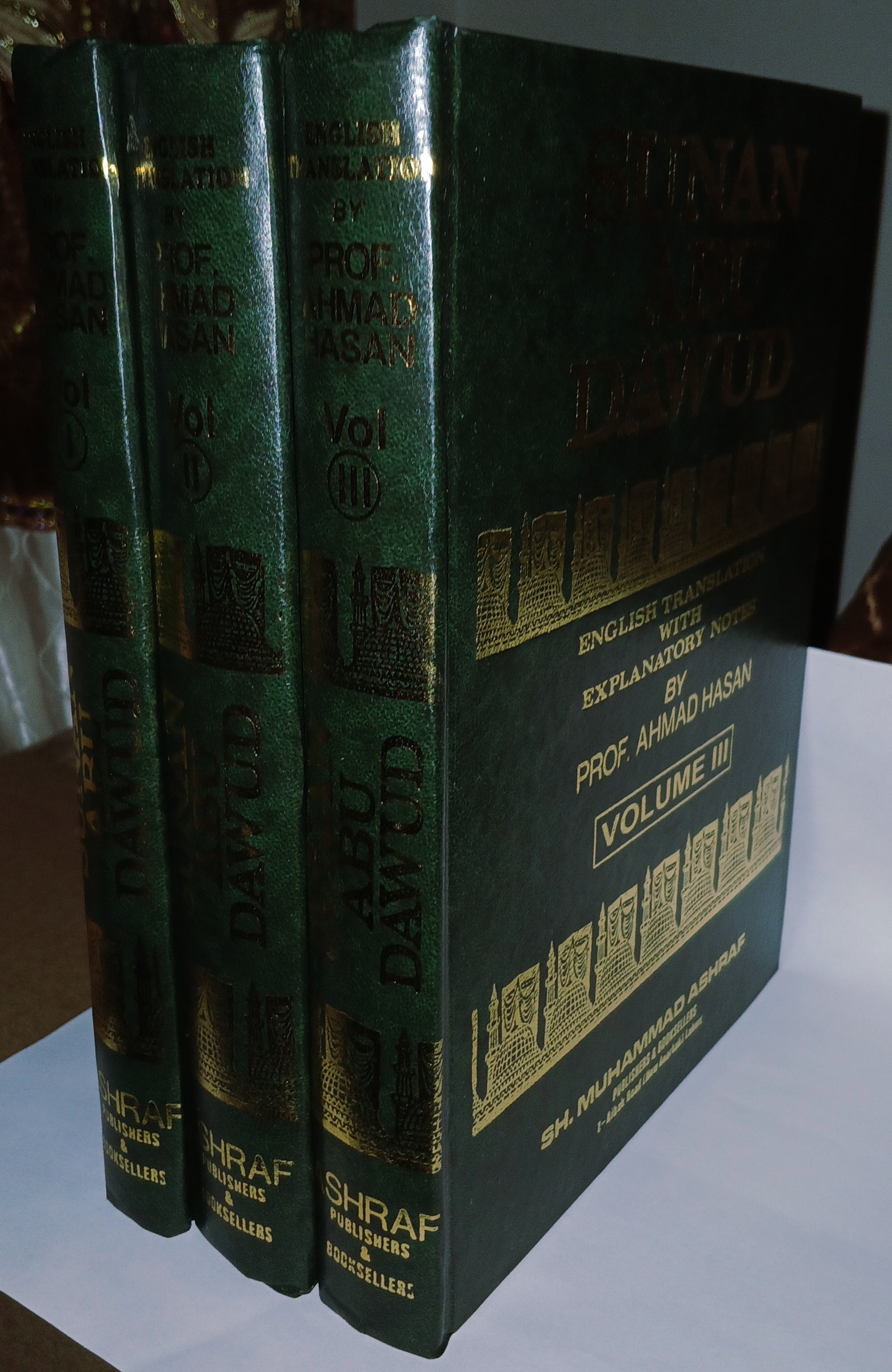 SUNAN ABU DAWUD (English Translation With Explanatory Notes) 3 Vol. Set