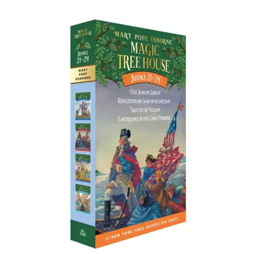 Magic Tree House Books 21-24 Boxed Set: American History Quartet - Paperback