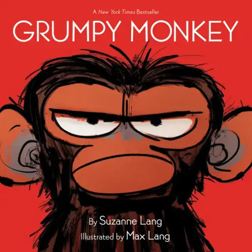 Grumpy Monkey Board Book - Board Book