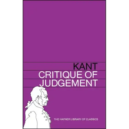 Critique of Judgement - Paperback