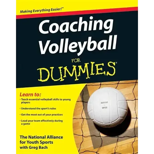 Coaching Volleyball for Dummies - Paperback