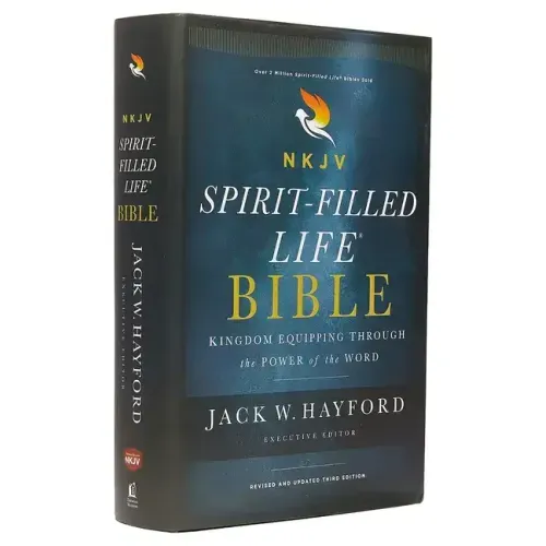 NKJV, Spirit-Filled Life Bible, Third Edition, Hardcover, Red Letter Edition, Comfort Print: Kingdom Equipping Through the Power of the Word - Hardcover