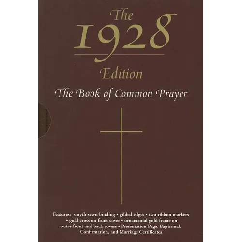 The 1928 Book of Common Prayer - Bonded Leather