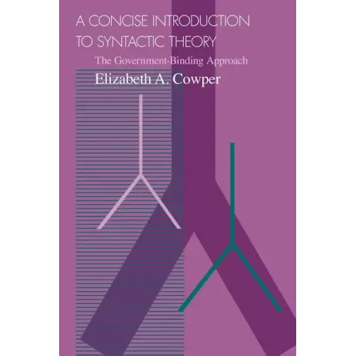 A Concise Introduction to Syntactic Theory: The Government-Binding Approach - Paperback