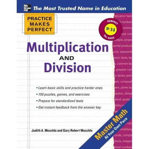 Practice Makes Perfect Multiplication and Division - Paperback