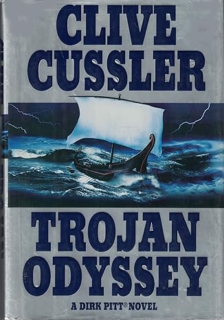 Trojan Odyssey (Dirk Pitt Adventure) A Novel by Clive Cussler -Hardcover