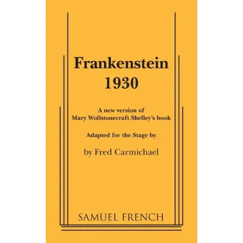 Frankenstein 1930 - Paperback