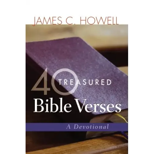 40 Treasured Bible Verses: A Devotional - Paperback