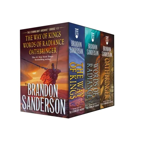 Stormlight Archive MM Boxed Set I, Books 1-3: The Way of Kings, Words of Radiance, Oathbringer - Paperback