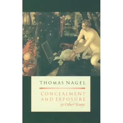 Concealment and Exposure: And Other Essays - Paperback