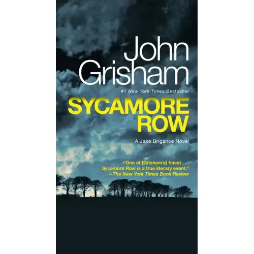 Sycamore Row: A Jake Brigance Novel - Paperback