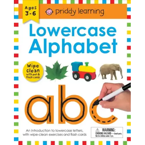 Wipe Clean Workbook: Lowercase Alphabet (Enclosed Spiral Binding): An Introduction to Lowercase Letters with Practical Exercises to Do Again and Again - Spiral