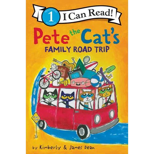 Pete the Cat's Family Road Trip - Hardcover
