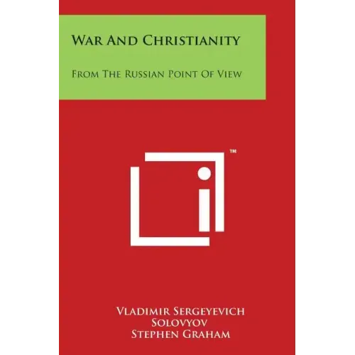 War and Christianity: From the Russian Point of View - Paperback